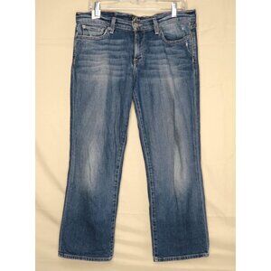 Lucky Brand Jeans Sweet n Low Straight Blue Dark Wash Stretch Women's 10/30